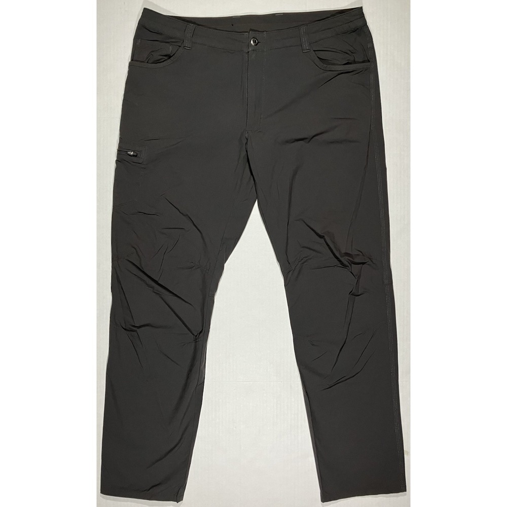 Patagonia Quandary Pants Mens Size 38 Gray Hiking Trail Outdoor Stretch
